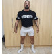 White Spandex Training Short Tights