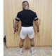 White Spandex Training Short Tights