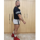 Short short spandex shorts