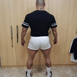 Barcode Berlin Rugby Shorts White
