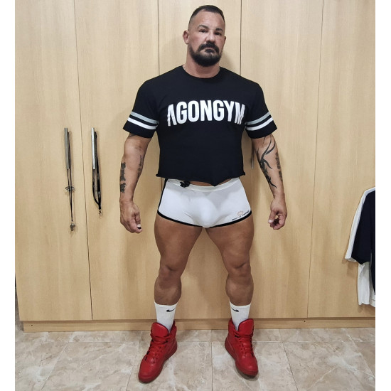 Short short spandex shorts
