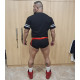 Gym shorts with built in jockstrap