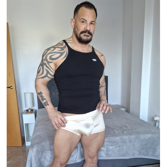 Gold Shiny Spandex Briefs