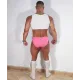 Pink Spandex invisible strap brief