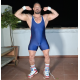 Skinfit Singlet Navy Blue/Red/White