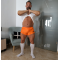 Aussiebum Footy Shorts Orange