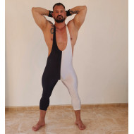 Two Tone Spandex Suit