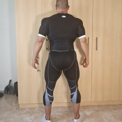Gym 3/4 Tights Black