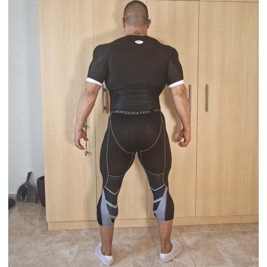 Gym 3/4 Tights Black