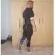 Gym 3/4 Tights Black