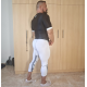 Gym 3/4 Tights White
