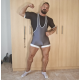 Skinfit Singlet Oxford Grey/White