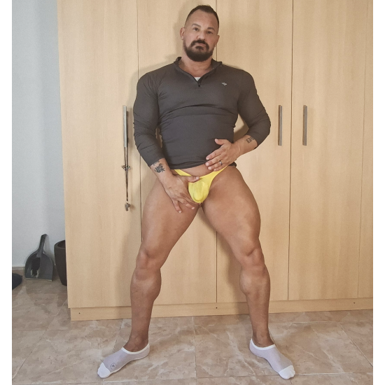 Joe Snyder Bulge Thong Yellow