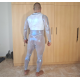 Transparent Stretch Zip Up Suit