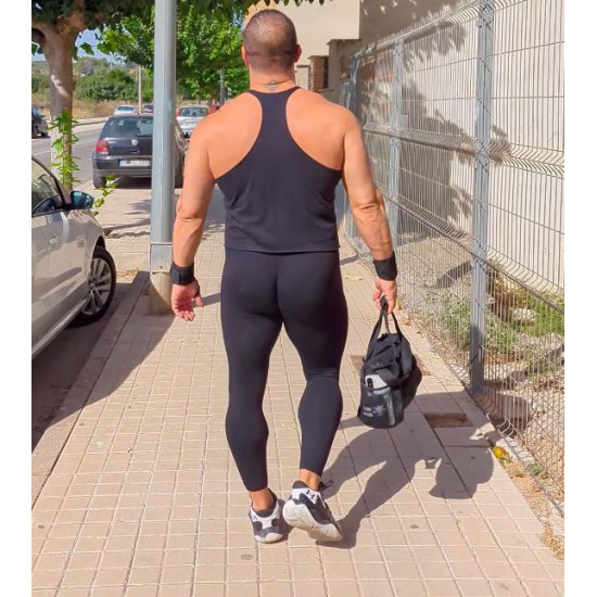 Butt Enhancing Gym Tights BLACK