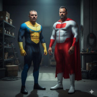 Omniman shows Invincible how to fuck