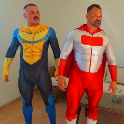 Omniman and Invincible tag team The Immortal