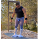 MUSCLE YOGA IN PANTYHOSE