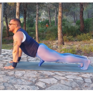 MUSCLE YOGA IN PANTYHOSE