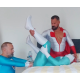 Omniman and Val Zod top Frozone