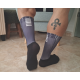 Spandex Cycling Socks Navy Blue