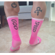 Speed God Cycling Socks Pink