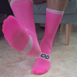 Speed God Cycling Socks Pink