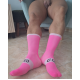 Speed God Cycling Socks Pink