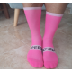 Speed God Cycling Socks Pink