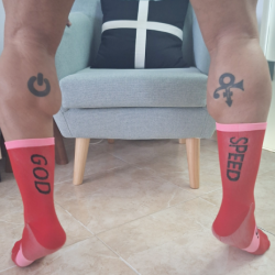Speed God Cycling Socks Red