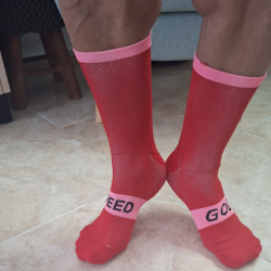 Speed God Cycling Socks Red
