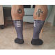 Spandex Cycling Socks Navy Blue
