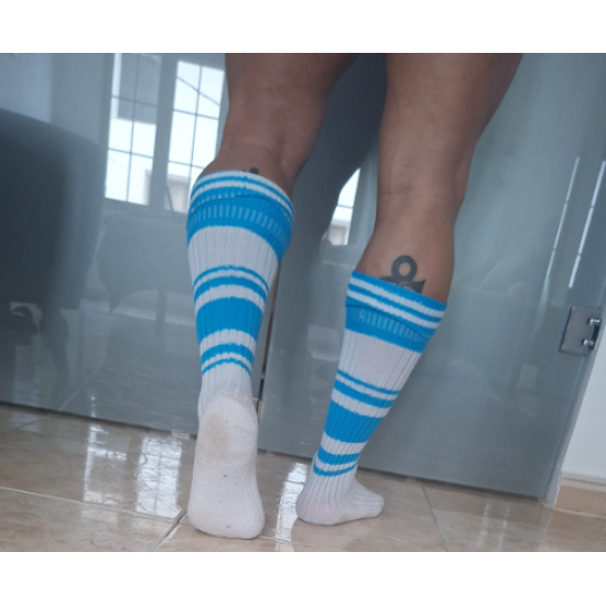 Rugby Socks Blue/White
