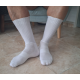 Spandex Cycling Socks White